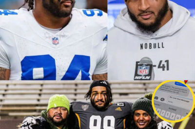 SHOCKING: Dallas Cowboys DE Marshawn Kneeland, just 24, found dead under mysterious circumstances, sending teammates and fans into panic. Sources reveal he sent a cryptic 3-word message hours before — and investigators are now poring over over 50 pages of his last communications, hinting at a twist that could change everything