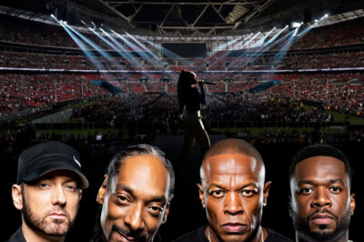 IT’S OFFICIAL: Eminem, Snoop Dogg, Dr. Dre, and 50 Cent Announce 2026 World Tour — Hip-Hop’s Ultimate Global Takeover!