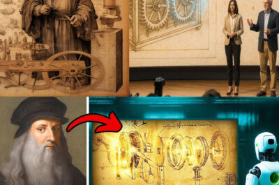 HAS FINALLY ANALYZED DA VINCI’S FORBIDDEN INVENTION, AND WHAT IT UNCOVERED TERRIFIES THE ENTIRE WORLD.