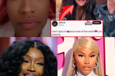 “Wait… WHAT?!” Nicki Minaj Hit With DEVASTATING Blow After SZA Drops UNEXPECTED BOMBSHELL—Fans Say This Changes EVERYTHING, and It’s Getting WORSE By the Minute!