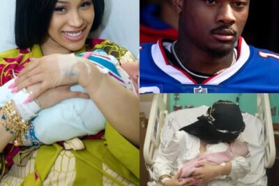 Super woman Cardi B already looking gorgeous and back to business after welcoming her fourth baby with her boyfriend Stefon Diggs few days ago