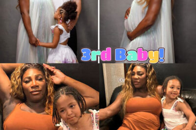 At 44, Serena Williams Finally Confirms She’s Expecting Third Child..Adorable Moments!