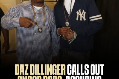 Snoop Dogg Threatens to “Fk Up” Cousin Daz Dillinger’s Business Over Explosive Death Row Copyright Battle**